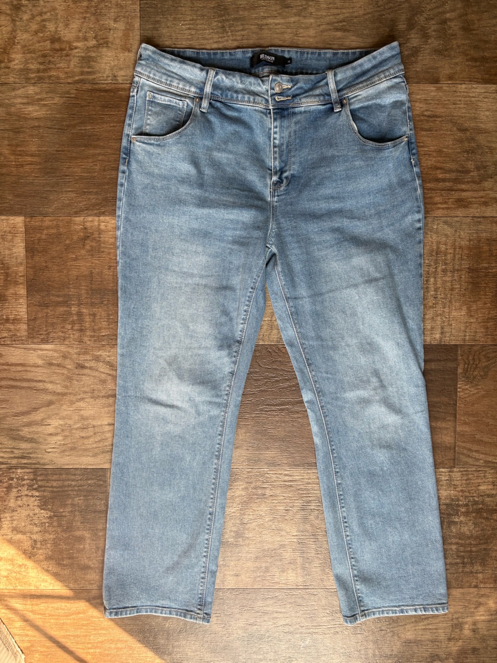 Hudson Jeans Women's Wide Leg Light Blue Denim